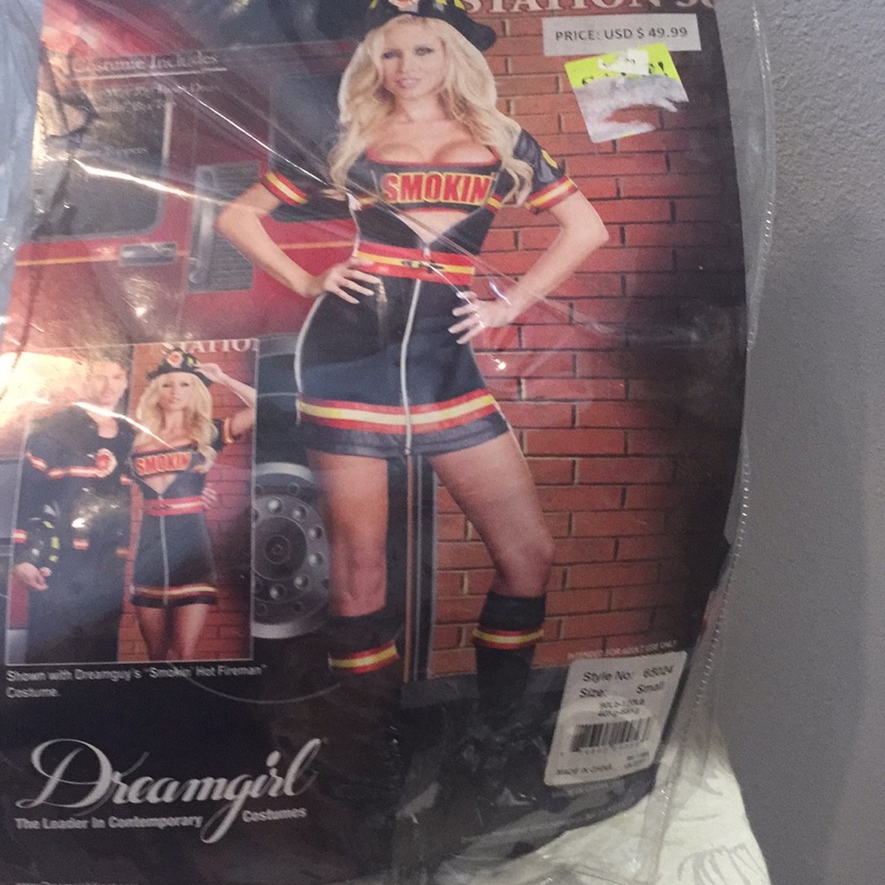 Sexy fire fighter costume